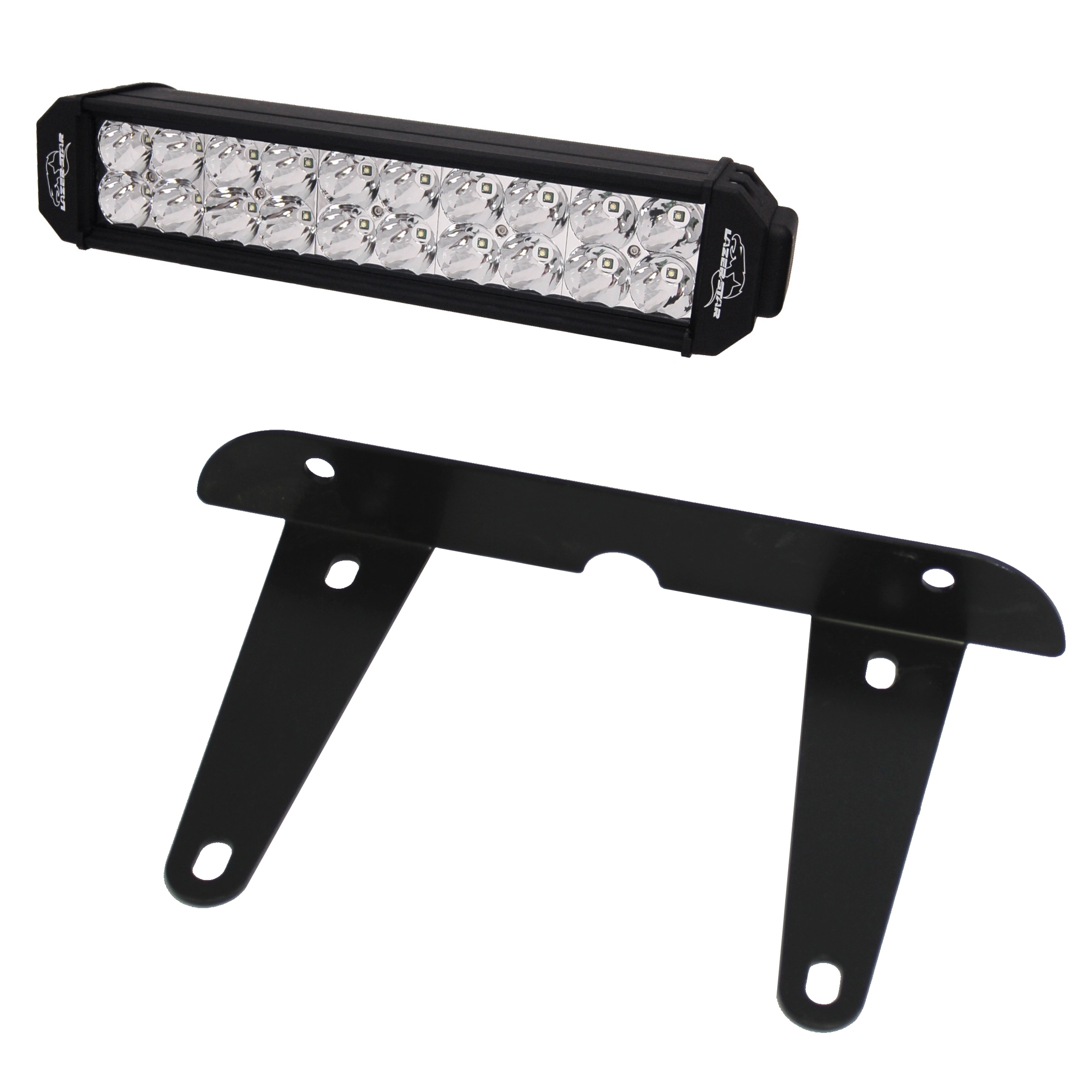 Lazer Star Lights License Plate Brackets Allow for Universal Lighting